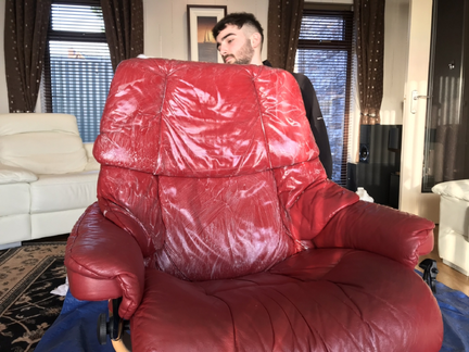 Leather upholstery Cleaning Carrickfergus